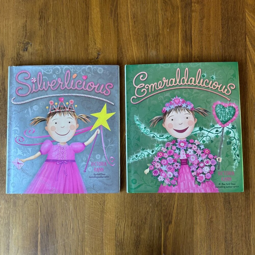 PINKALICIOUS Book Bundle Set of 6 Hardcover Picture Books By Victoria Kann - Picture 6 of 7